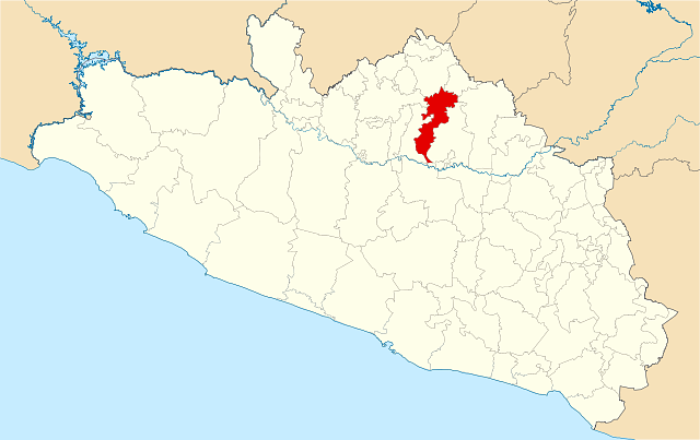 Mapa de Taxco